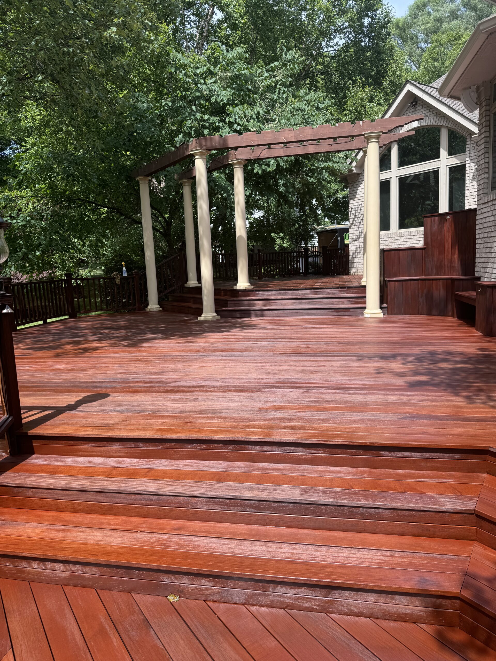 Redwood Deck Pressure Washing Do Your Deck Ohio LLC