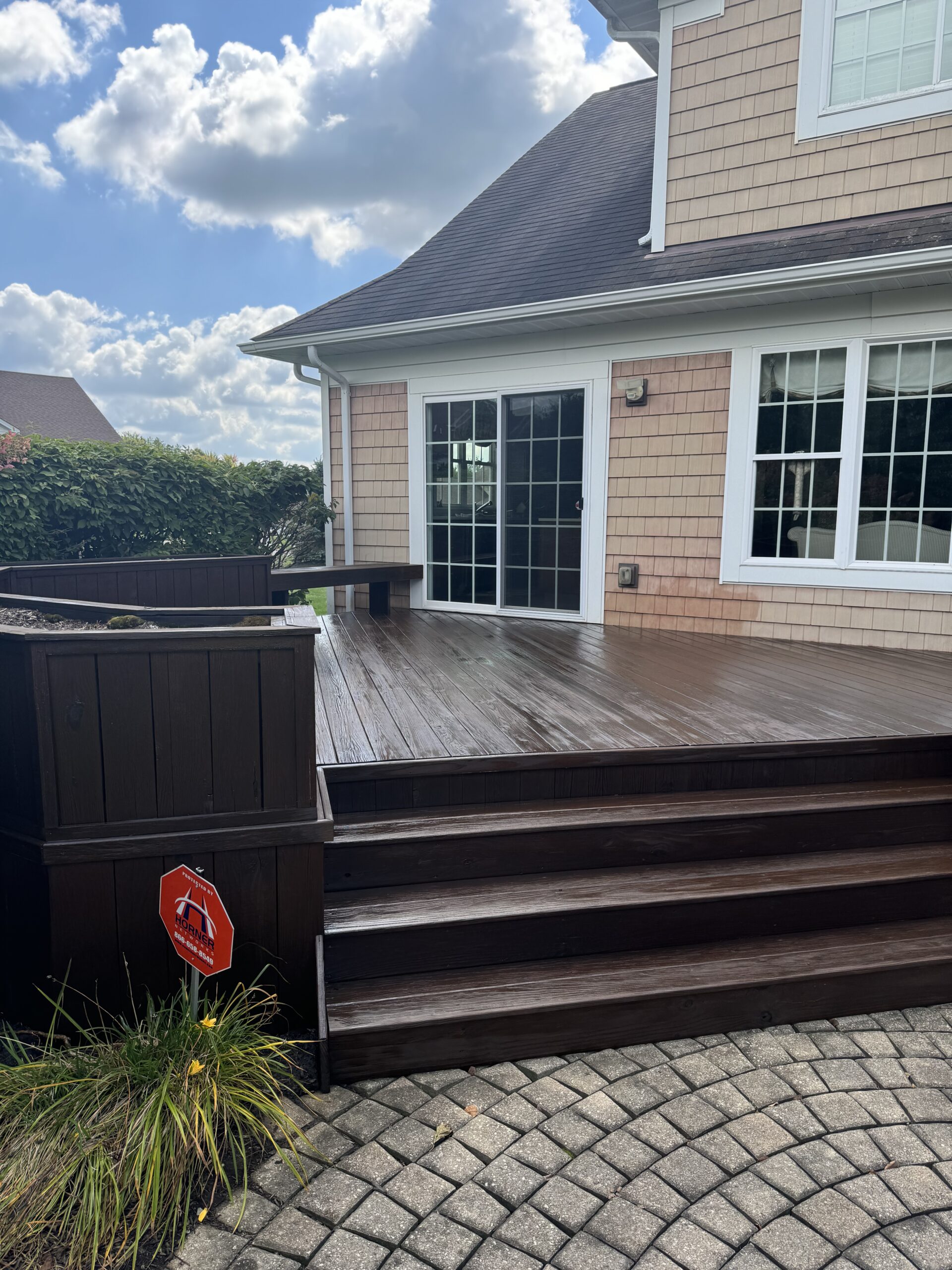 Residential Deck Pressure Washing