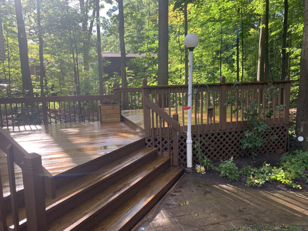 Deck Pressure Washing Service